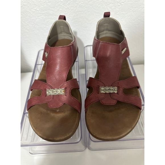 Merrell Port Leather Womens Walking Sandals Casual Comfort - Size 8 - Picture 1 of 7